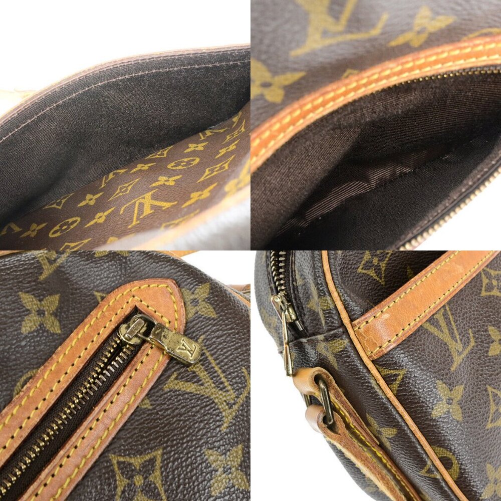 LOUIS VUITTON Senlis Shoulder Bag Monogram Leather Brown France - Picture 14 of 16